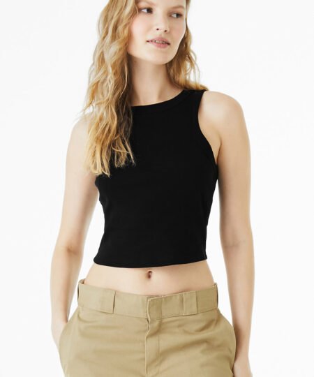 Women's Micro Rib Racer Tank